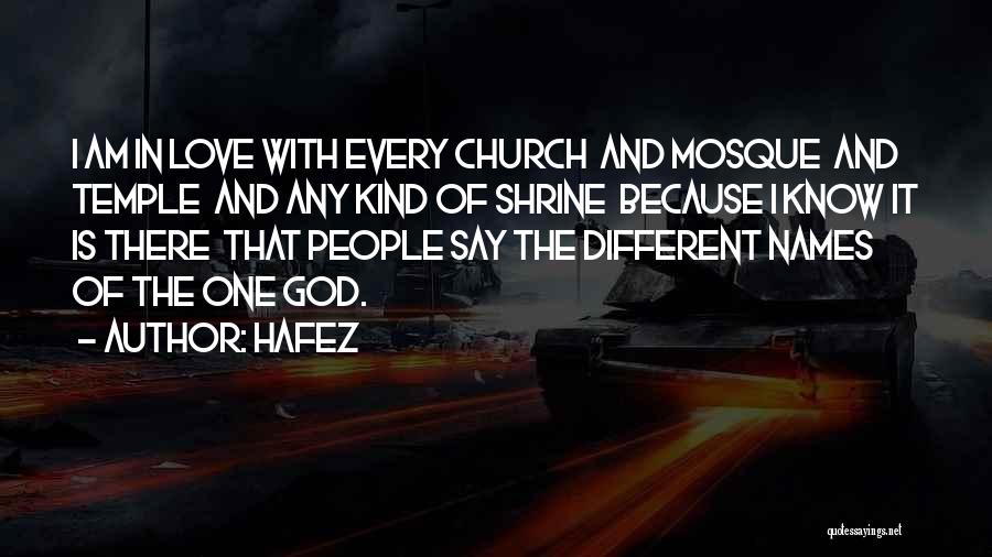 Love Mosque Quotes By Hafez