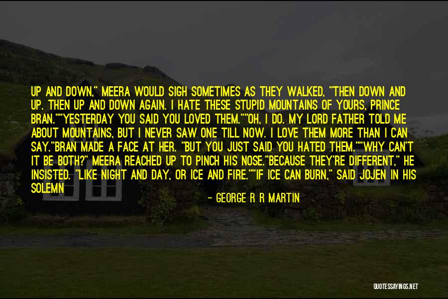 Love Mountain Quotes By George R R Martin