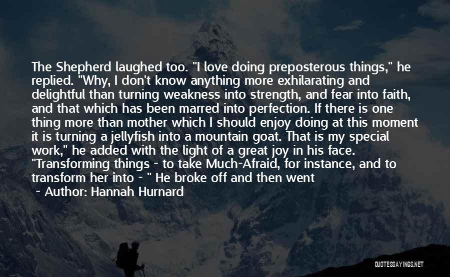 Love Mountain Quotes By Hannah Hurnard