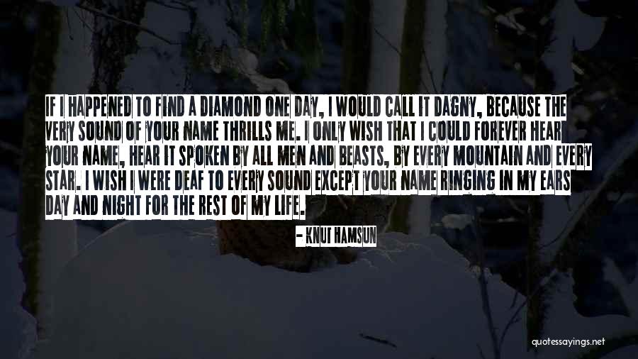 Love Mountain Quotes By Knut Hamsun