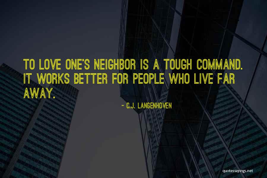 Love Must Be Tough Quotes By C.J. Langenhoven Love Must Be Tough Quotes By C.J. Langenhoven