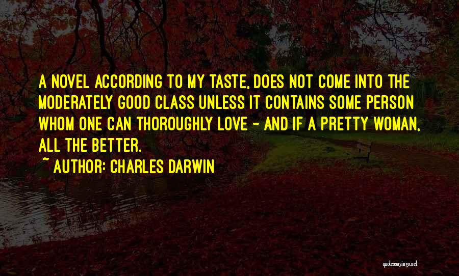 Love My Class Quotes By Charles Darwin