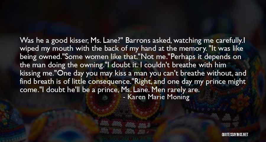 Love My Little Man Quotes By Karen Marie Moning