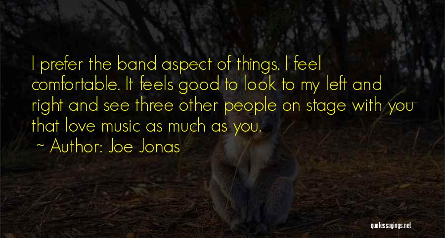 Love My Looks Quotes By Joe Jonas