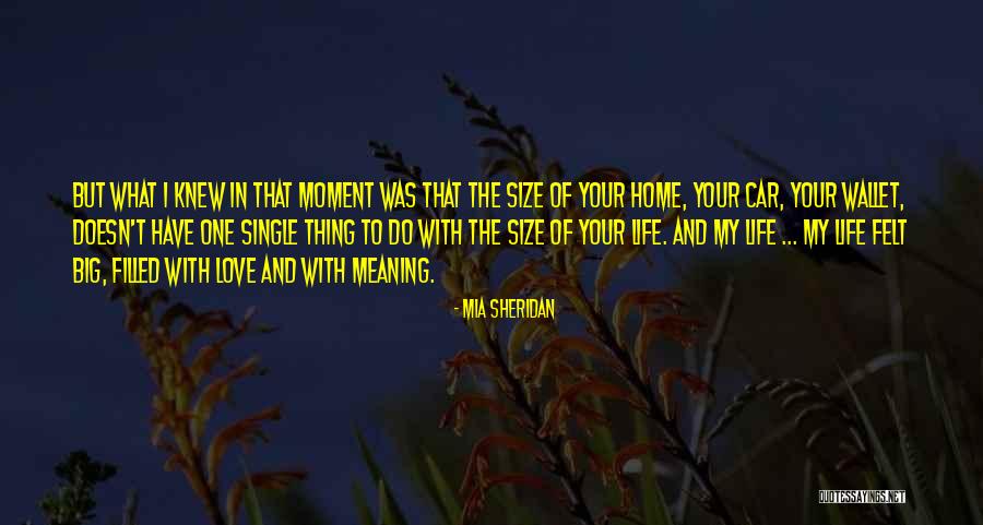 Love My Single Life Quotes By Mia Sheridan Love My Single Life Quotes By Mia Sheridan