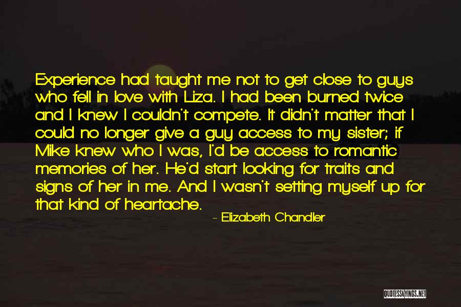 Love My Sister Quotes By Elizabeth Chandler