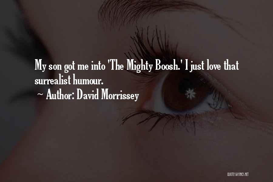 Love My Son Quotes By David Morrissey