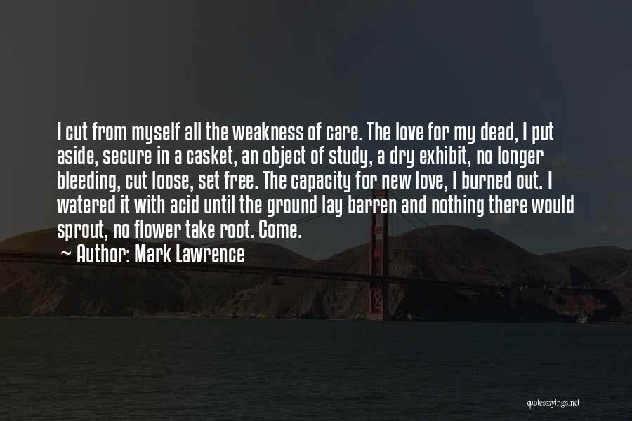 Love My Weakness Quotes By Mark Lawrence