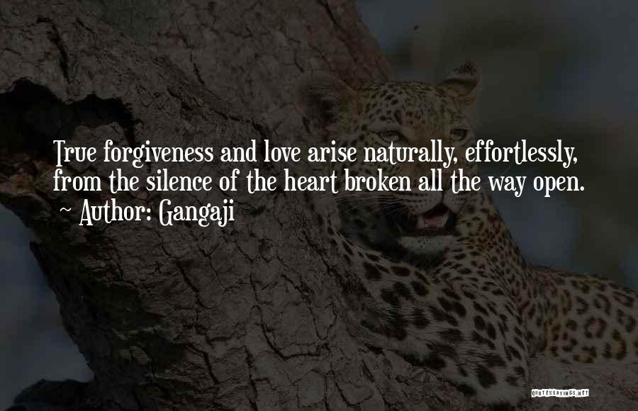 Love Naturally Quotes By Gangaji