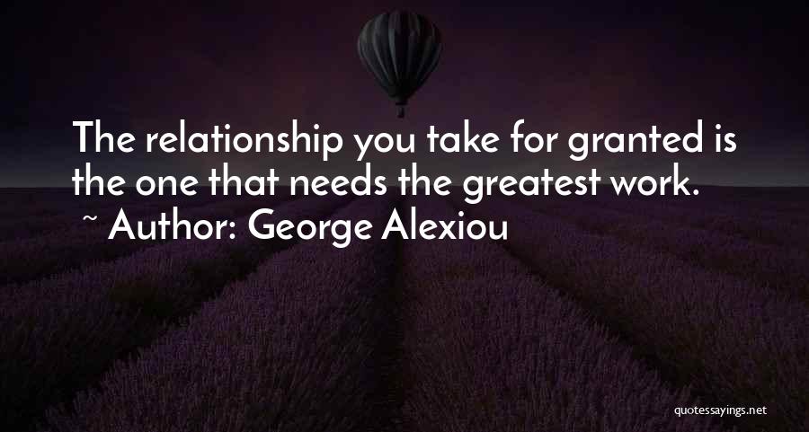 Love Needs Respect Quotes By George Alexiou