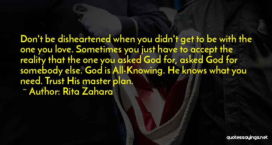 Love Needs Trust Quotes By Rita Zahara