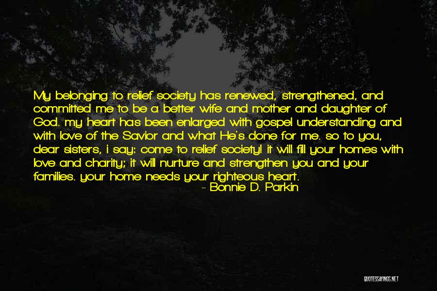 Love Needs Understanding Quotes By Bonnie D. Parkin Love Needs Understanding Quotes By Bonnie D. Parkin