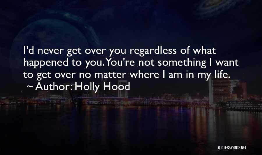 Love Never Happened Quotes By Holly Hood