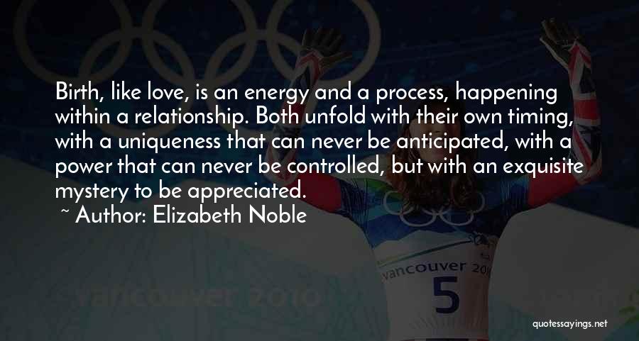 Love Never Happening Quotes By Elizabeth Noble