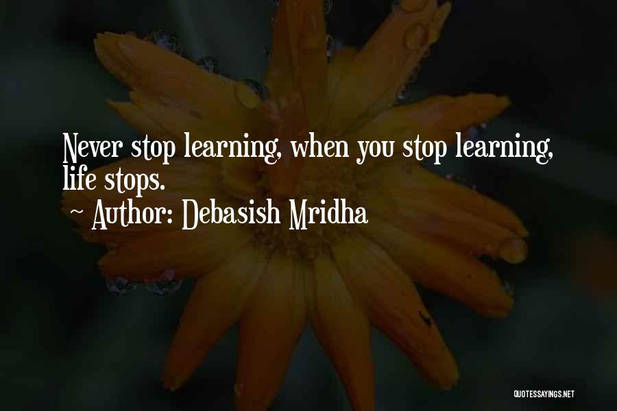 Love Never Stops Quotes By Debasish Mridha