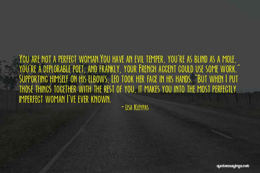 Love Not Blind Quotes By Lisa Kleypas Love Not Blind Quotes By Lisa Kleypas