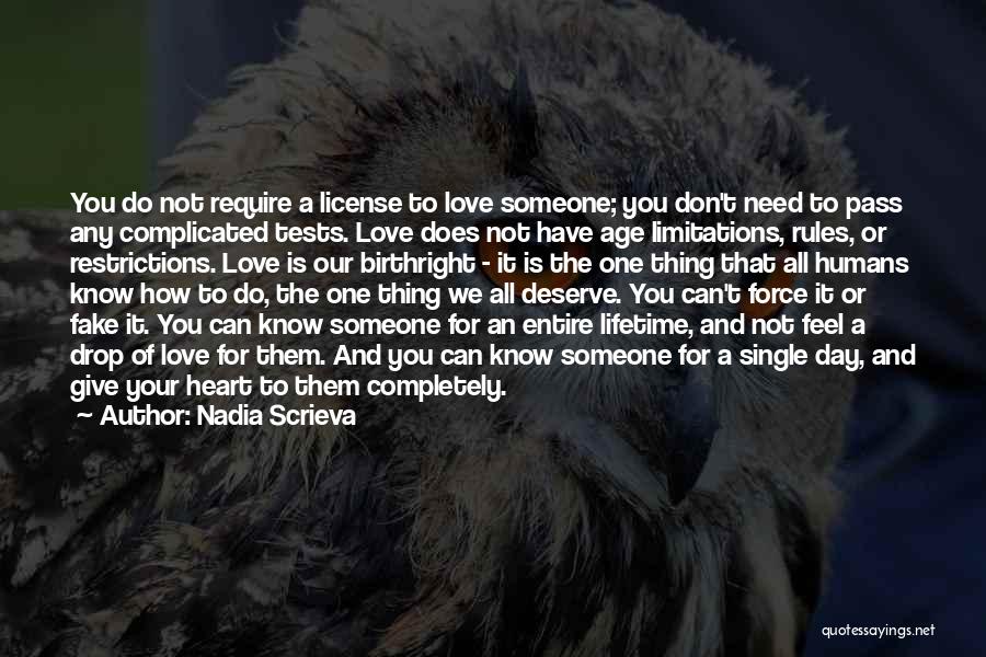 Love Not Complicated Quotes By Nadia Scrieva