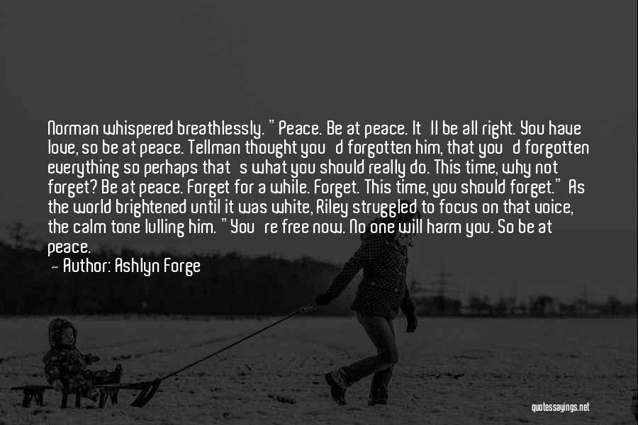 Love Not Forgotten Quotes By Ashlyn Forge