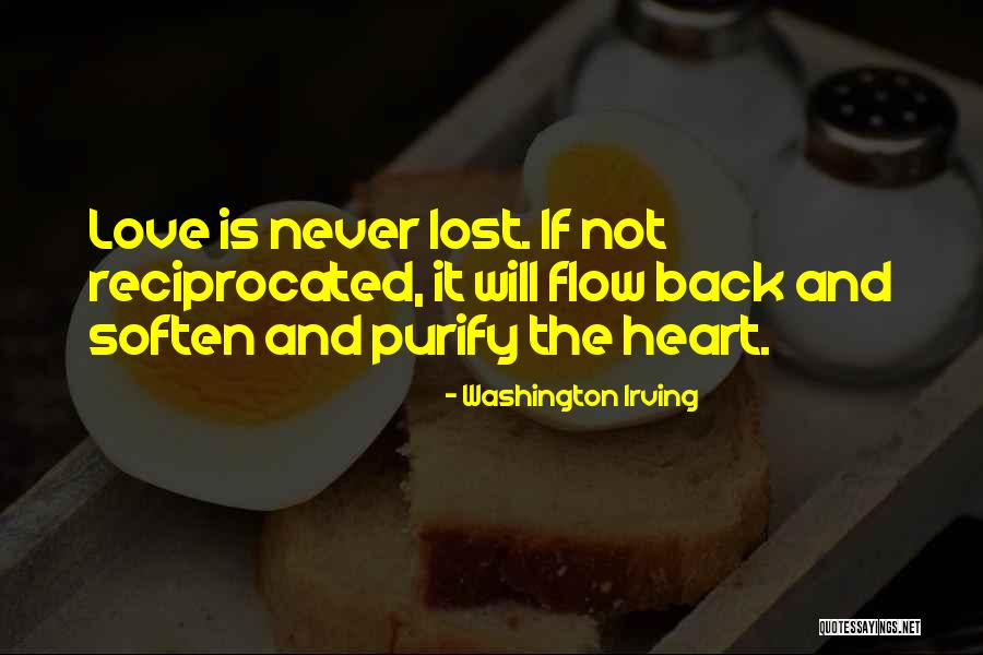 Love Not Reciprocated Quotes By Washington Irving