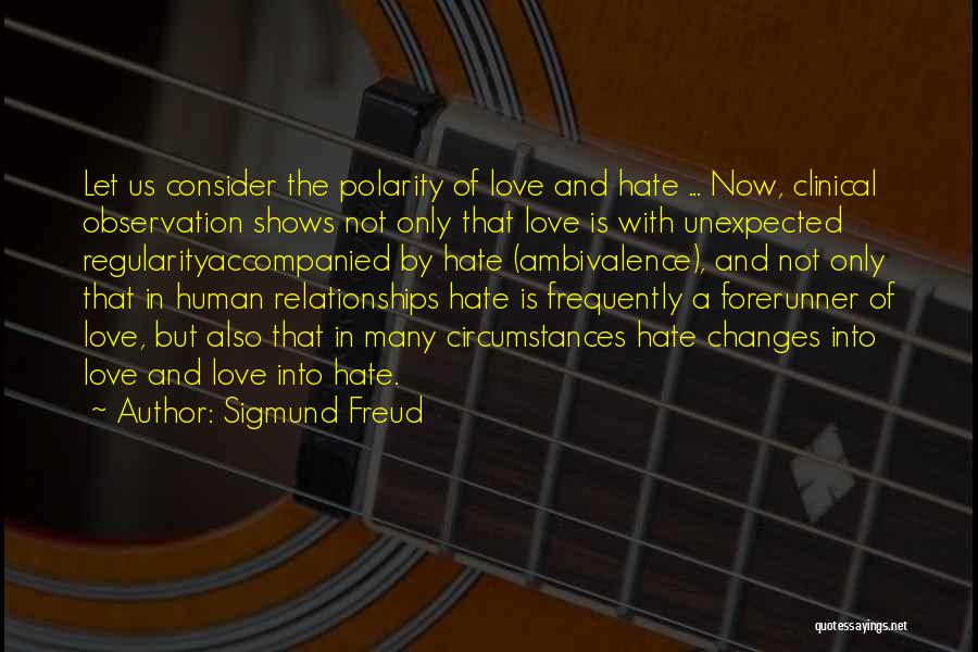 Love Observation Quotes By Sigmund Freud