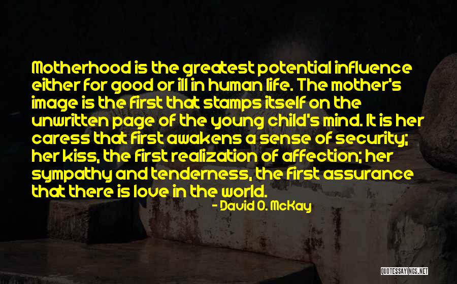 Love Of A Mother For Her Child Quotes By David O. McKay Love Of A Mother For Her Child Quotes By David O. McKay