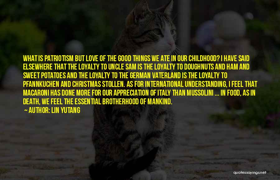 Love Of Christmas Quotes By Lin Yutang