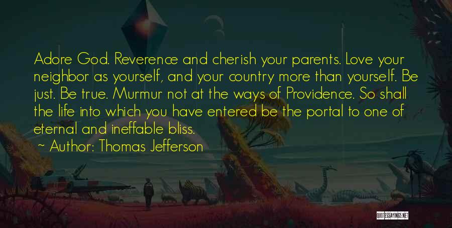 Love Of God And Country Quotes By Thomas Jefferson