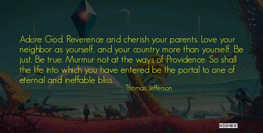 Love Of God And Country Quotes By Thomas Jefferson