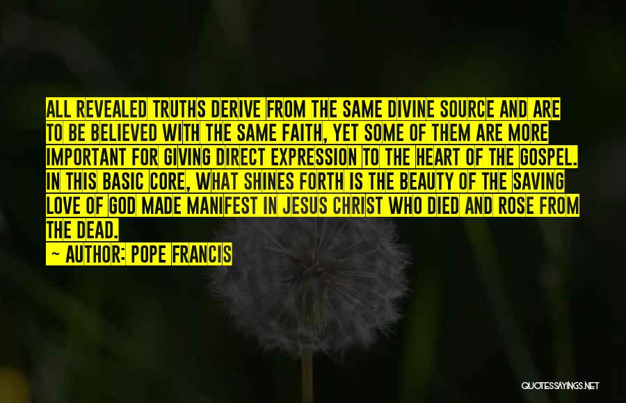 Love Of Jesus Christ Quotes By Pope Francis