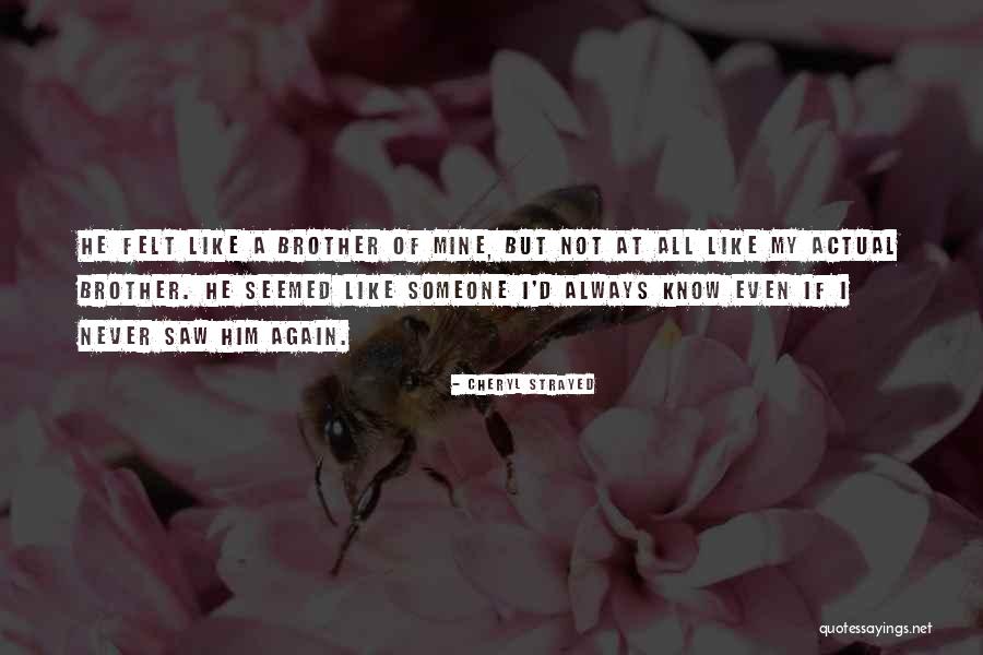 Love Of My Brother Quotes By Cheryl Strayed Love Of My Brother Quotes By Cheryl Strayed