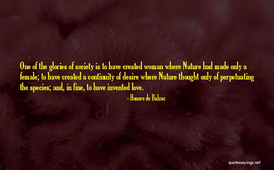 Love Of Nature Quotes By Honore De Balzac Love Of Nature Quotes By Honore De Balzac