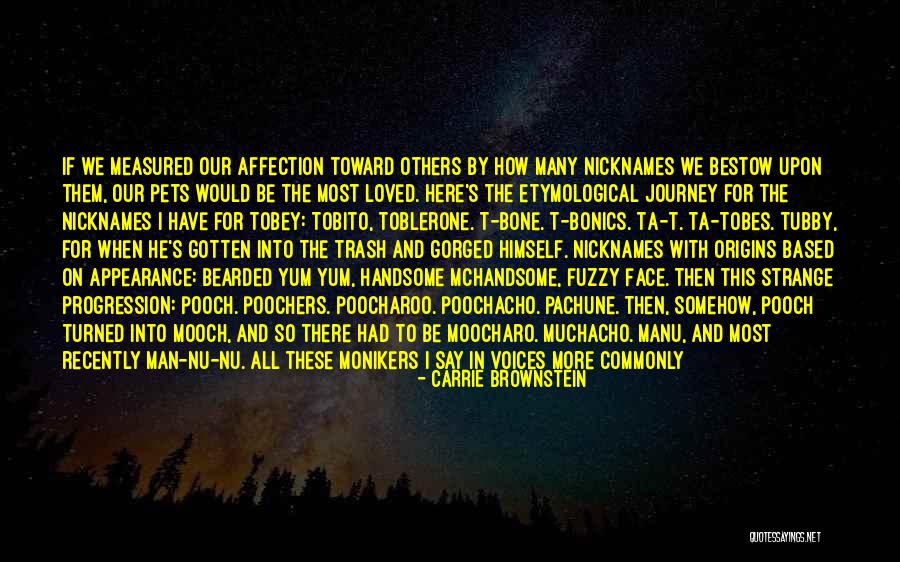 Love Of Pets Quotes By Carrie Brownstein Love Of Pets Quotes By Carrie Brownstein