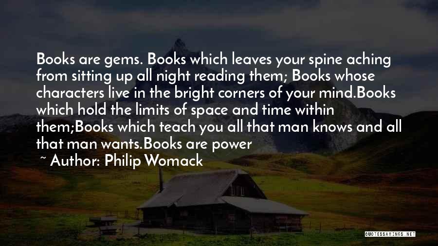 Love Of Reading Books Quotes By Philip Womack