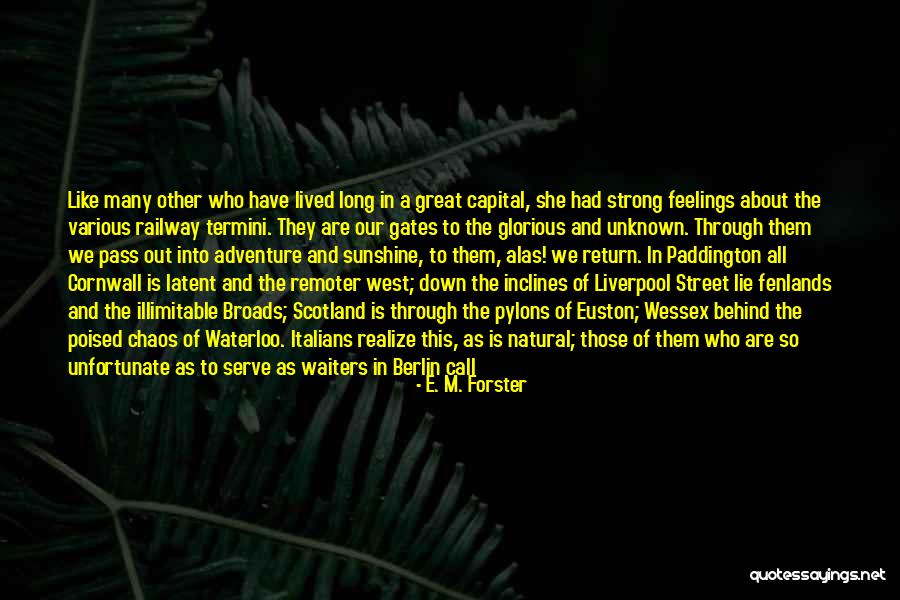 Love Of The Unknown Quotes By E. M. Forster Love Of The Unknown Quotes By E. M. Forster