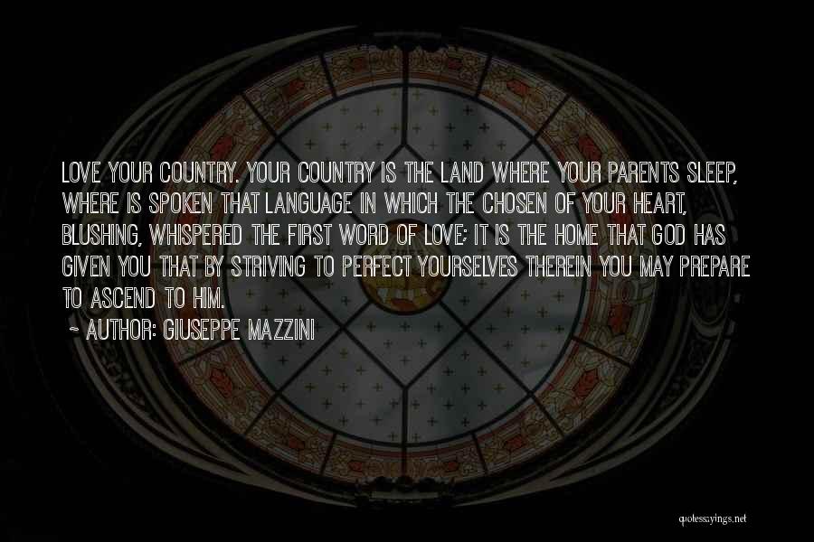 Love Of Your Country Quotes By Giuseppe Mazzini