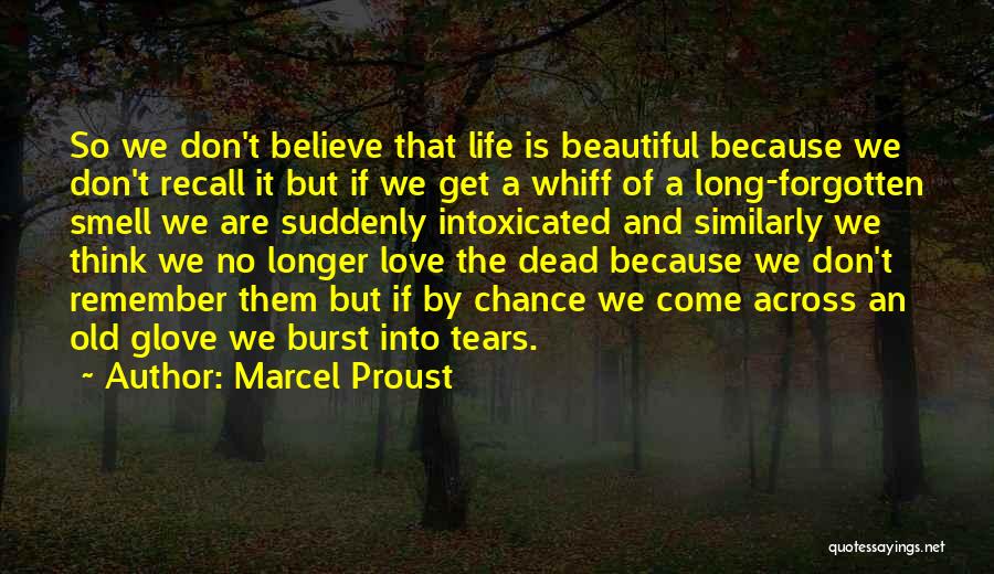 Love Old Memory Quotes By Marcel Proust