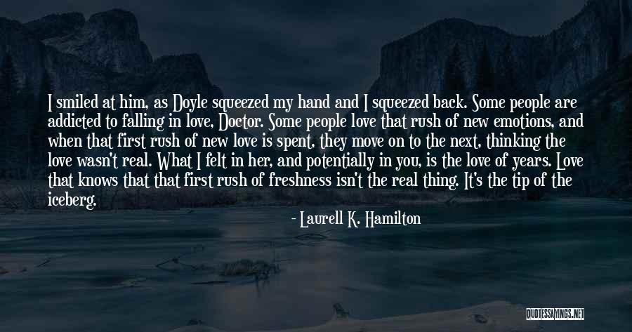 Love On New Years Quotes By Laurell K. Hamilton Love On New Years Quotes By Laurell K. Hamilton