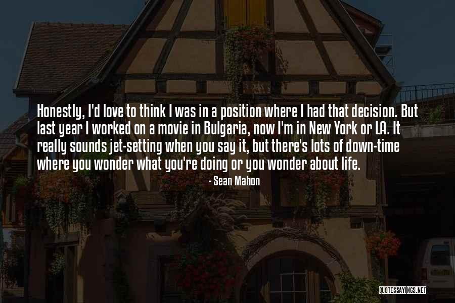 Love On New Years Quotes By Sean Mahon Love On New Years Quotes By Sean Mahon