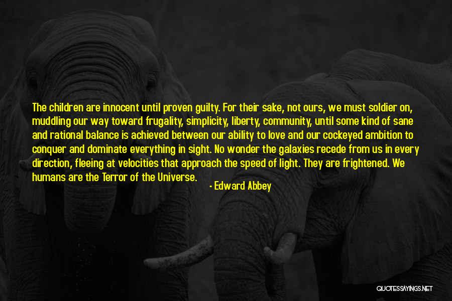 Love On Sight Quotes By Edward Abbey