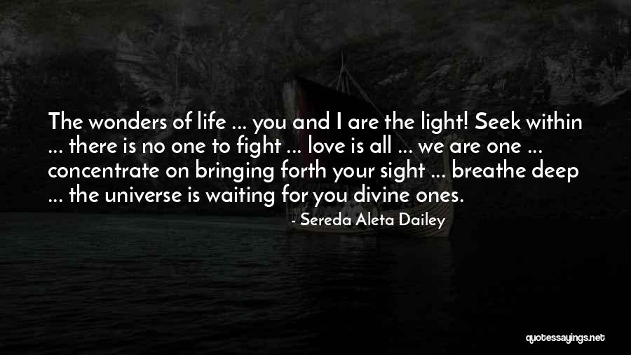 Love On Sight Quotes By Sereda Aleta Dailey