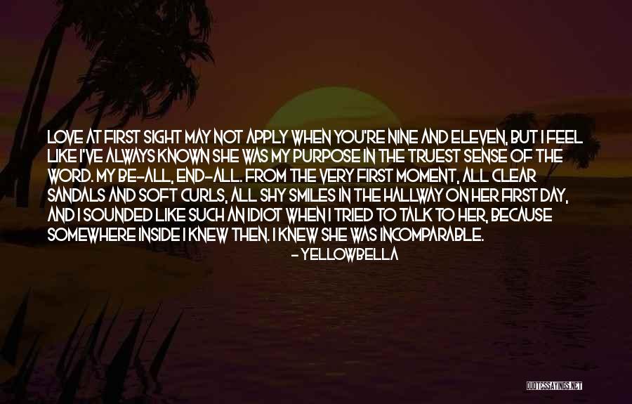 Love On Sight Quotes By YellowBella