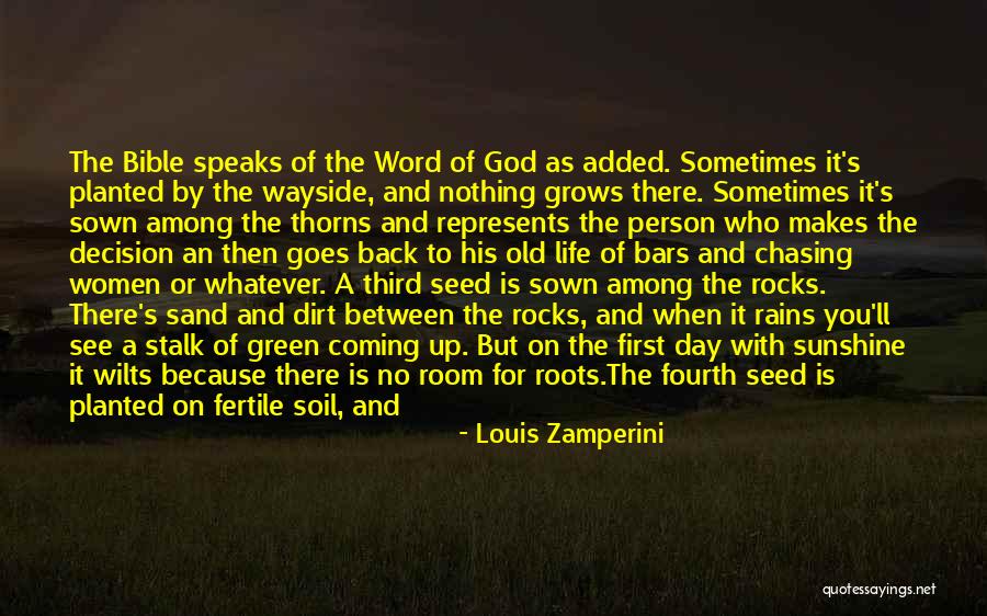 Love On The Bible Quotes By Louis Zamperini