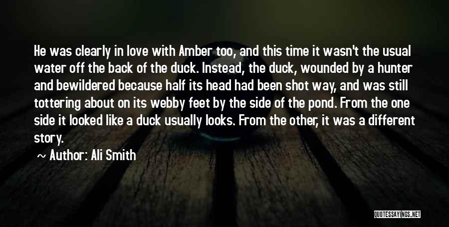 Love On Time Quotes By Ali Smith