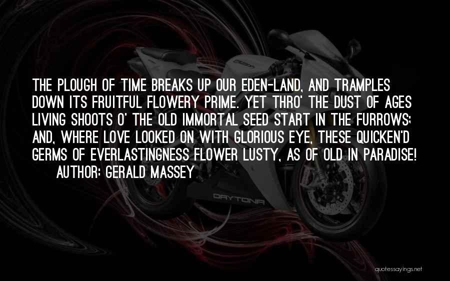 Love On Time Quotes By Gerald Massey