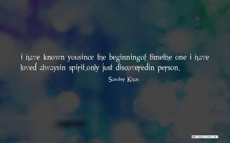 Love Only One Person Quotes By Sanober Khan Love Only One Person Quotes By Sanober Khan