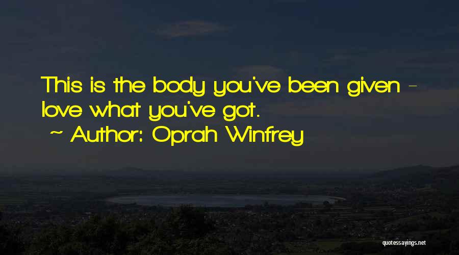 Love Oprah Quotes By Oprah Winfrey