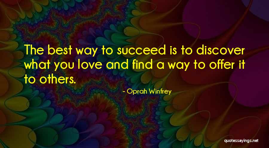 Love Oprah Quotes By Oprah Winfrey