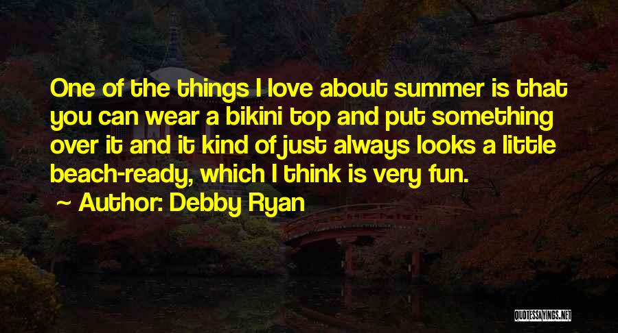 Love Over Looks Quotes By Debby Ryan