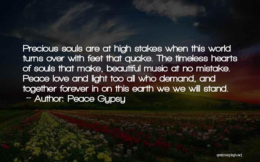 Love Over War Quotes By Peace Gypsy