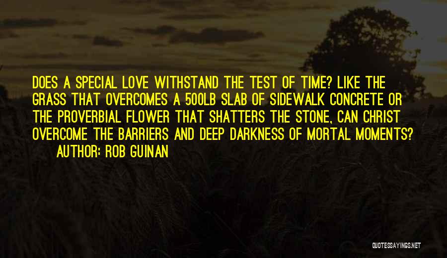 Love Overcomes Quotes By Rob Guinan